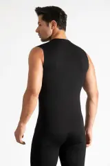 Tutku Elit 3’lü Erkek Elastan V Yaka Sıfır Kol Atlet