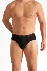 Tutku Elit 3'lü Paket Erkek Elastan İnce Bel Kemerli Slip