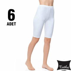 Tutku Kadın 6'lı Paket Kısa Tayt