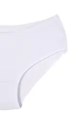 Tutku Kadın 12'li Paket Beyaz Ribana Bato Kalın Lastik