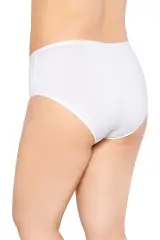 Tutku Kadın 12'li Elastan Bato İnce Lastik Beyaz