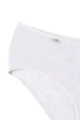 Tutku Kadın 12'li Paket Elastan Bato İnce Lastik Beyaz