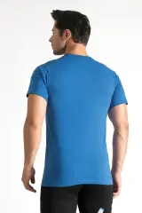 Seher Yıldızı Erkek 6'lı Bisiklet Yaka Saks Fanila