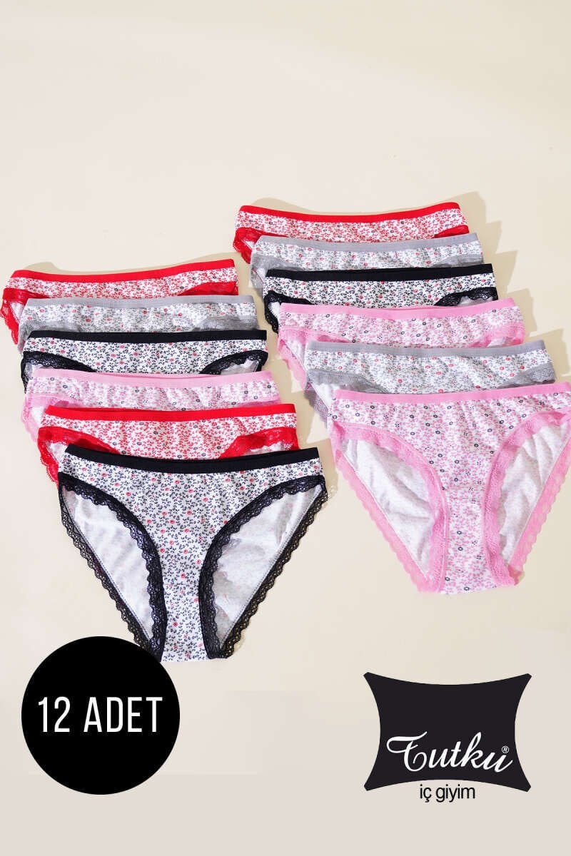 Tutku Kadın 12'li Paket Rita Bikini