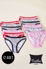 Tutku Kadın 12'li Paket Rita Bikini