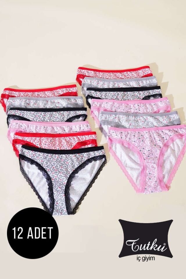 Tutku Kadın 12'li Paket Rita Bikini