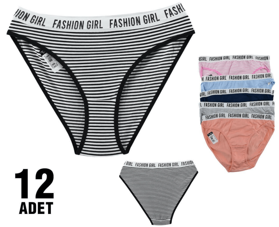 Tutku Kadın 12'li Paket Hera Bikini 5/XL