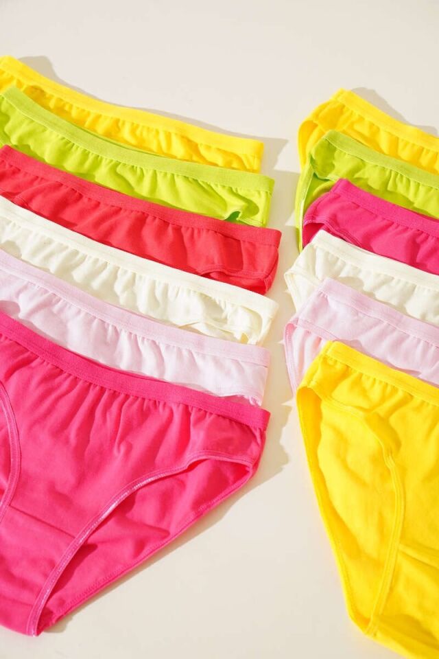 Tutku Kadın 12'li Paket Nehir Bikini 5/XL