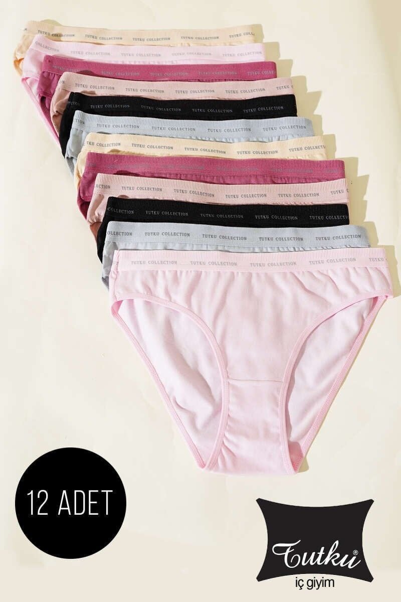 Tutku Kadın 12'li Paket Perla Bikini 5/XL
