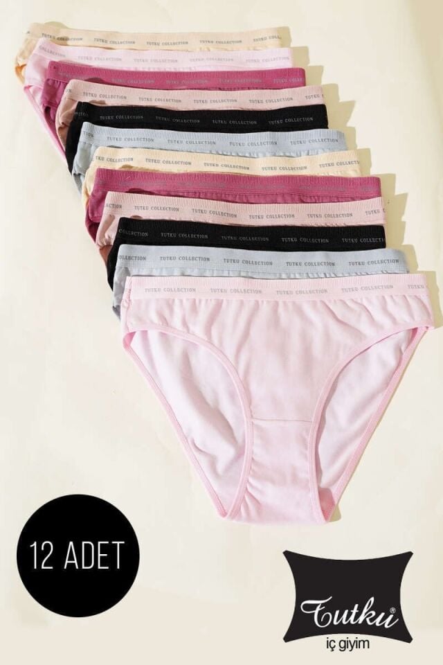 Tutku Kadın 12'li Paket Perla Bikini 5/XL