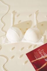 Lotus Desteksiz Jakar Sütyen Ekru