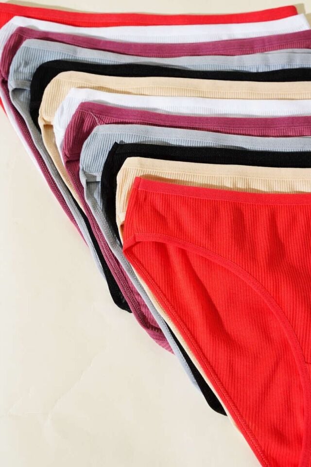 Tutku Kadın 12'li Paket Kaşkorse Bikini 6/XXL
