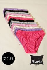Tutku Kadın 12'li Paket İzel Bikini