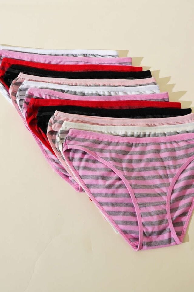 Tutku Kadın 12'li Paket Irmak Bikini 5/XL