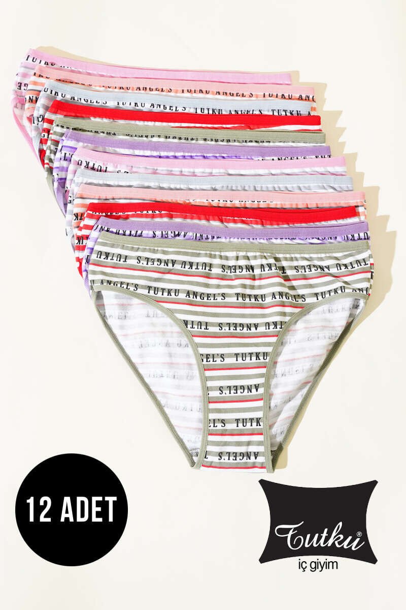 Tutku Kadın 12'li Paket Bloom Bikini