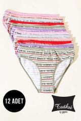 Tutku Kadın 12'li Paket Bloom Bikini