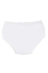 Tutku Erkek Çocuk 6'lı Paket Beyaz Penye Slip Külot