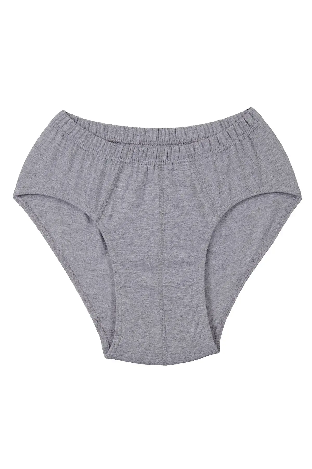 Seher Yıldızı Erkek  12'li Gri Kom Slip Külot