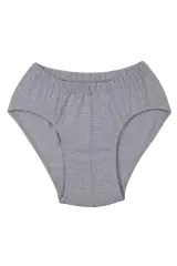 Seher Yıldızı Erkek  12'li Gri Kom Slip Külot