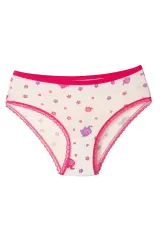 Tutku Kız Çocuk 6'lı Paket Elastan Empirme Bato Külot