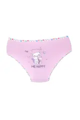 Tutku Kız Çocuk 6'lı Paket Arkası Baskılı Külot