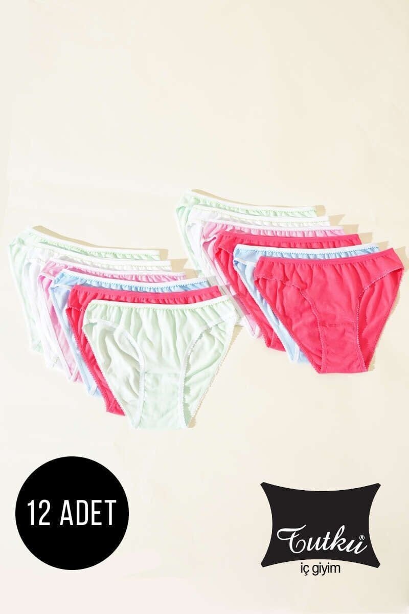 Tutku Kadın 12'li Paket Nadia Bikini 5/XL