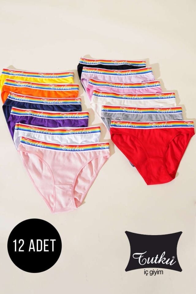 Tutku Kadın 12'li Paket Hazal Bikini 5/XL