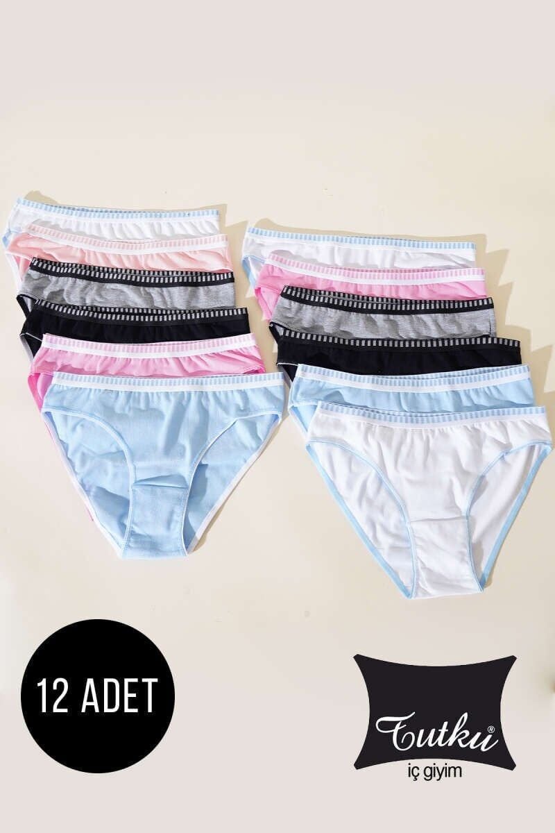 Tutku Kadın 12'li Paket Marta Bikini 5/XL