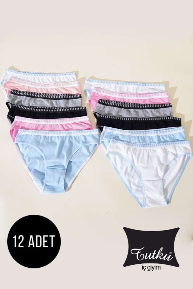 Tutku Kadın 12'li Paket Marta Bikini 5/XL