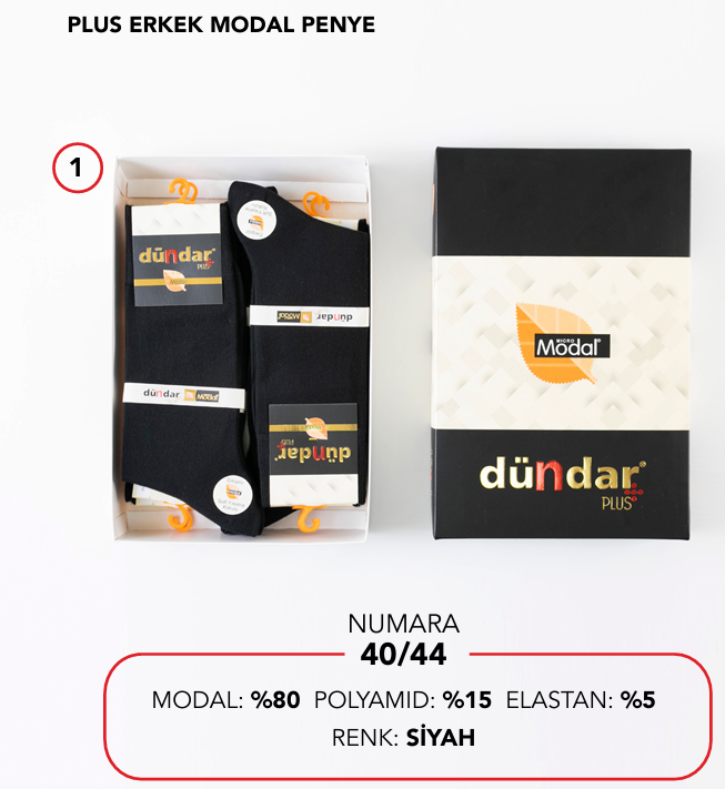 Dündar 12'li Paket Erkek Modal İnce Yazlık Çorap 6944