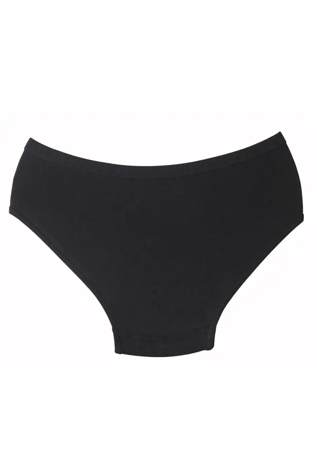 Seher Yıldızı Erkek  12'li Siyah Kom Slip Külot 5/XL