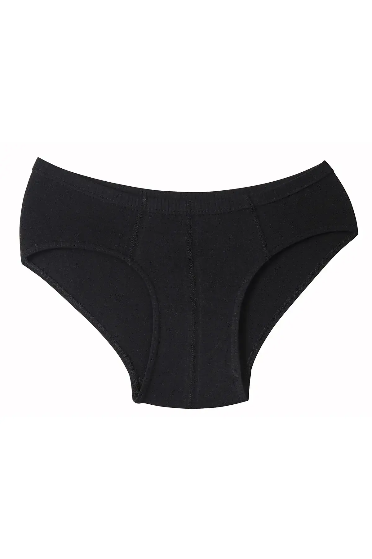 Seher Yıldızı Erkek  12'li Siyah Kom Slip Külot 5/XL