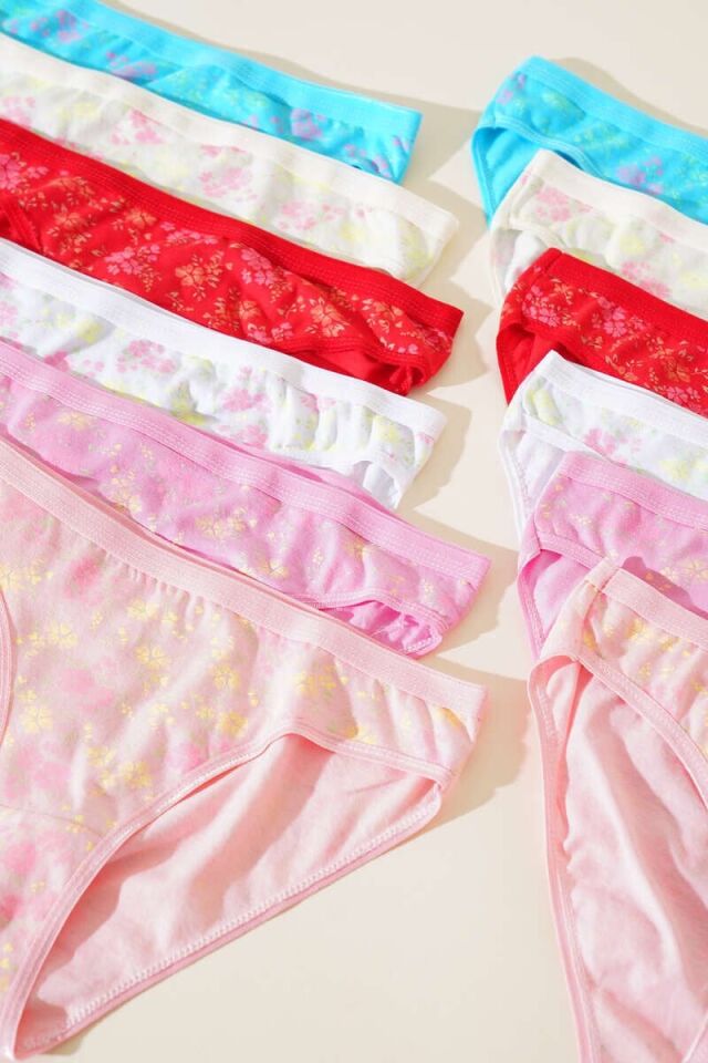 Tutku Kadın 12'li Paket Naz Bikini 5/XL