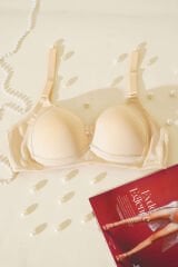 Desteksiz Balensiz Sünger Sütyen Ten