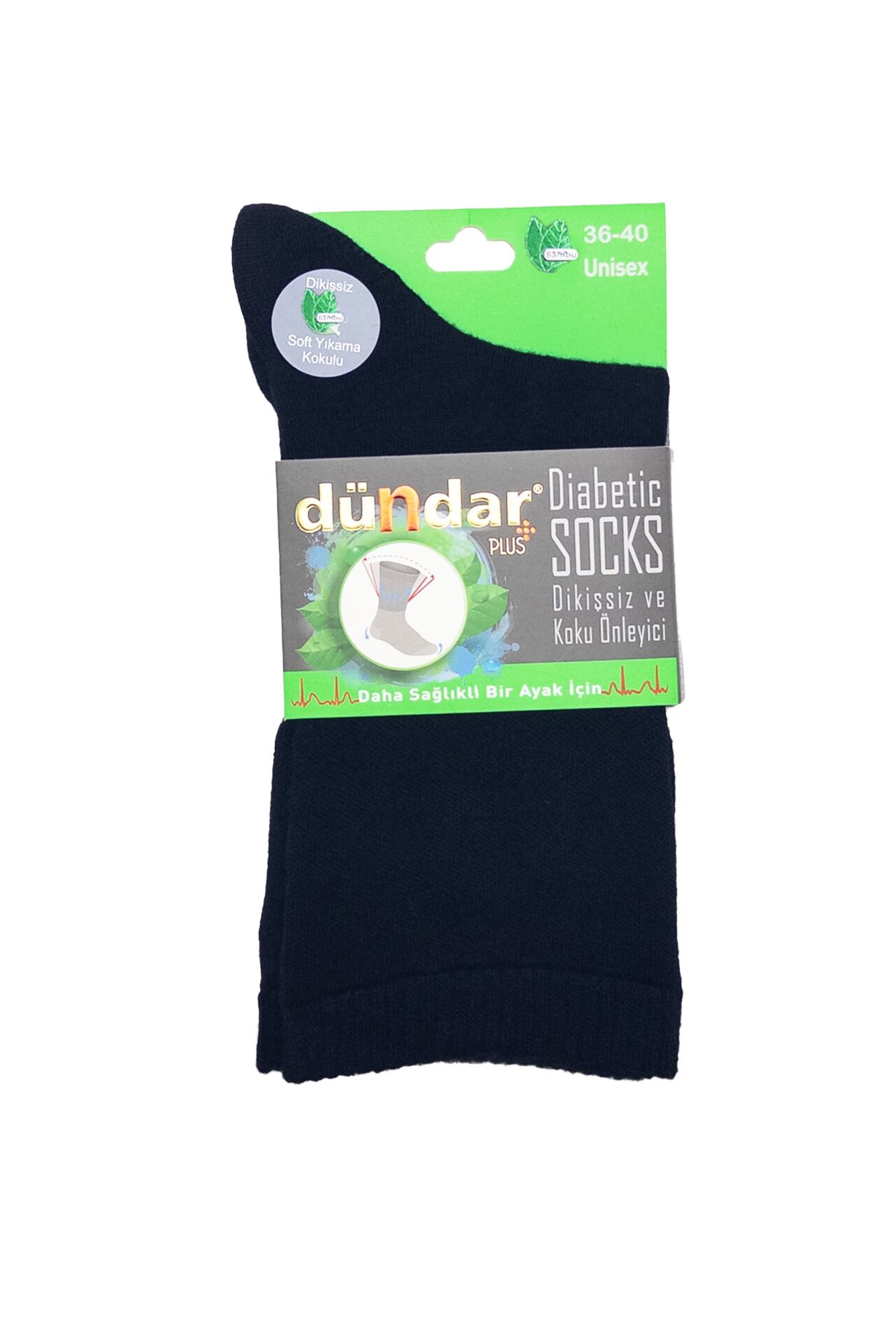 Dündar 12'li Paket Bayan Bambu Diyabetik Çorap 6999
