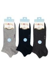 Dündar 12'li Paket Erkek Penye Yazlık Patik Çorap