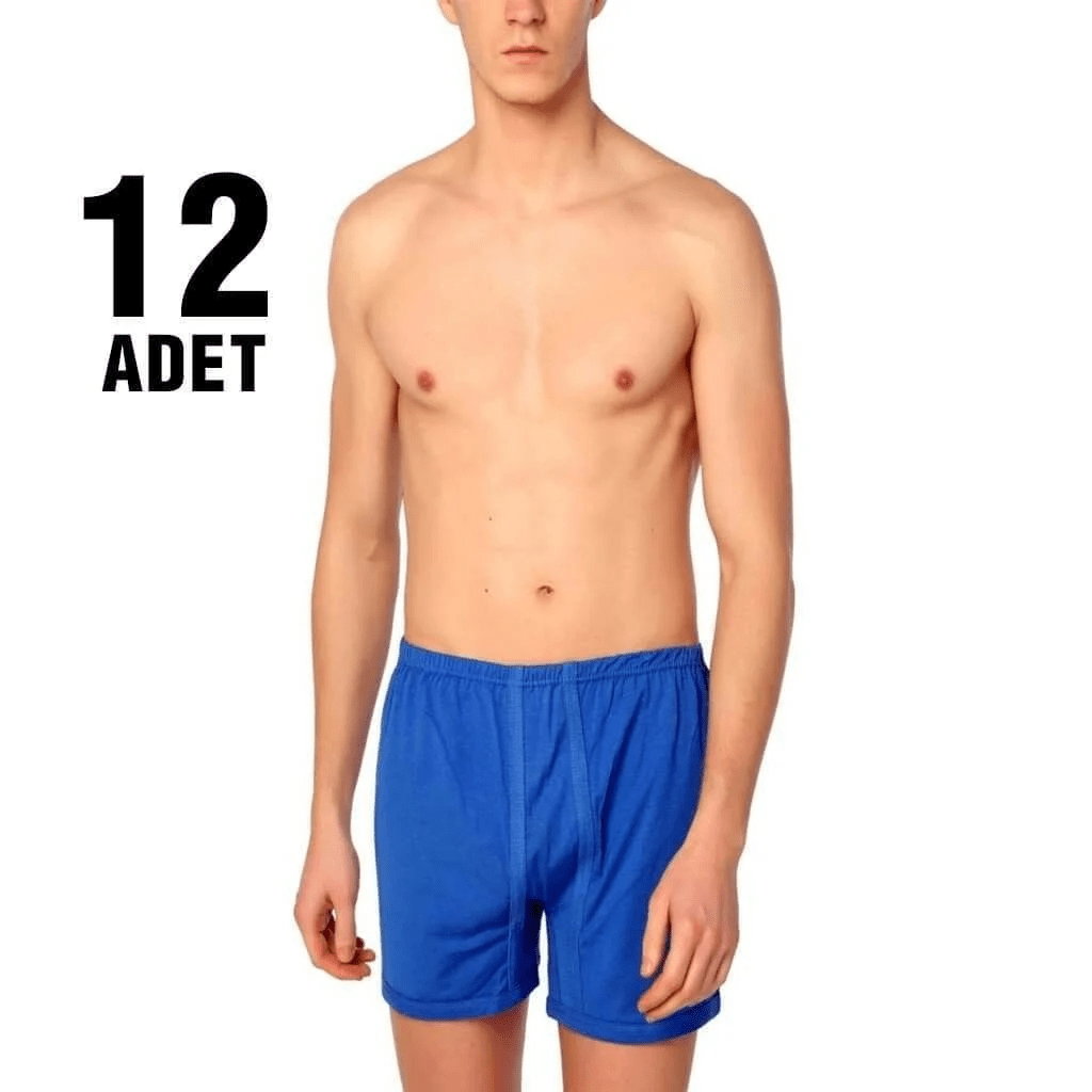 Seher Yıldızı Erkek 12'li Paket Arjantin Paçalı Mavi