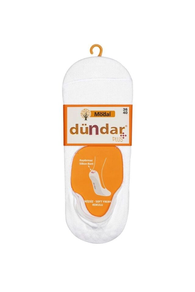 Dündar 12'li Kadın Modal Babet Dikişsiz Çorap