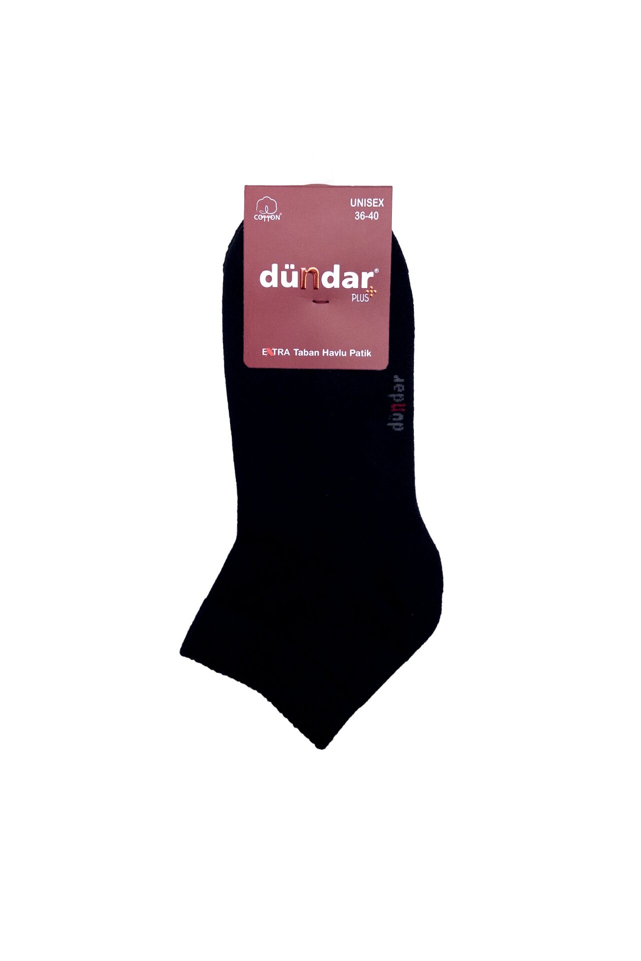 Dündar 12'li Unisex Tabanaltı Havlu Patik