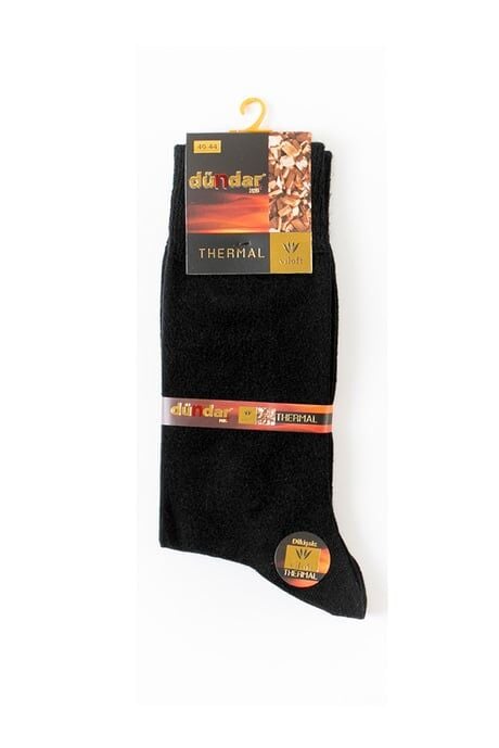 Dündar 12'li Paket Erkek Plus Termal Viloft Çorap 7064