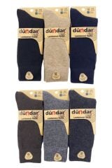 Dündar 12'li Paket Erkek Plus Yün Çorap (Lambswool) 5909