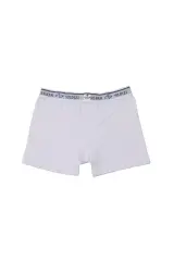 Seher Yıldızı Erkek 3’lü Beyaz Elastan Boxer
