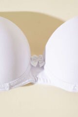 Micro Destekli Sütyen Beyaz