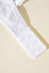 Micro Destekli Sütyen Beyaz