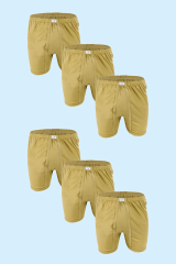 Ceylanoğlu 6'lı Paket Erkek Renkli Penye Paçalı