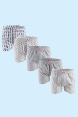 Ceylanoğlu 5'li Paket Erkek Emprime Boxer