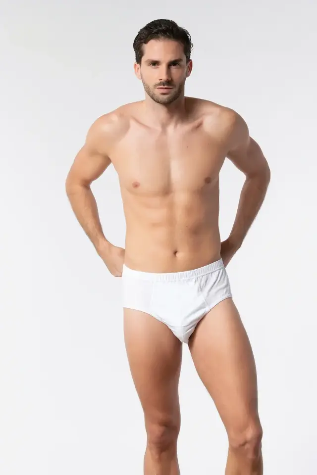 Tutku Elit Erkek Penye Kom Slip Külot 2/S - 6'lı