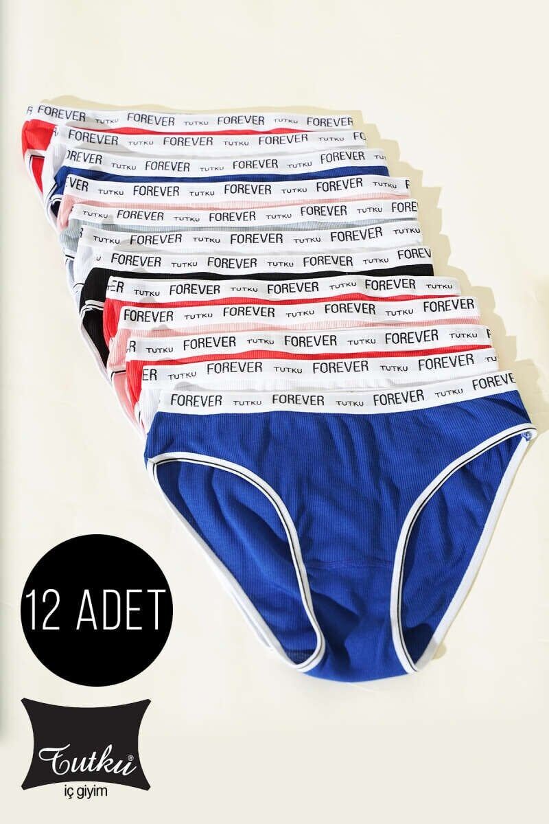 Tutku Kadın 12'li Paket Forever Bikini 6/XXL