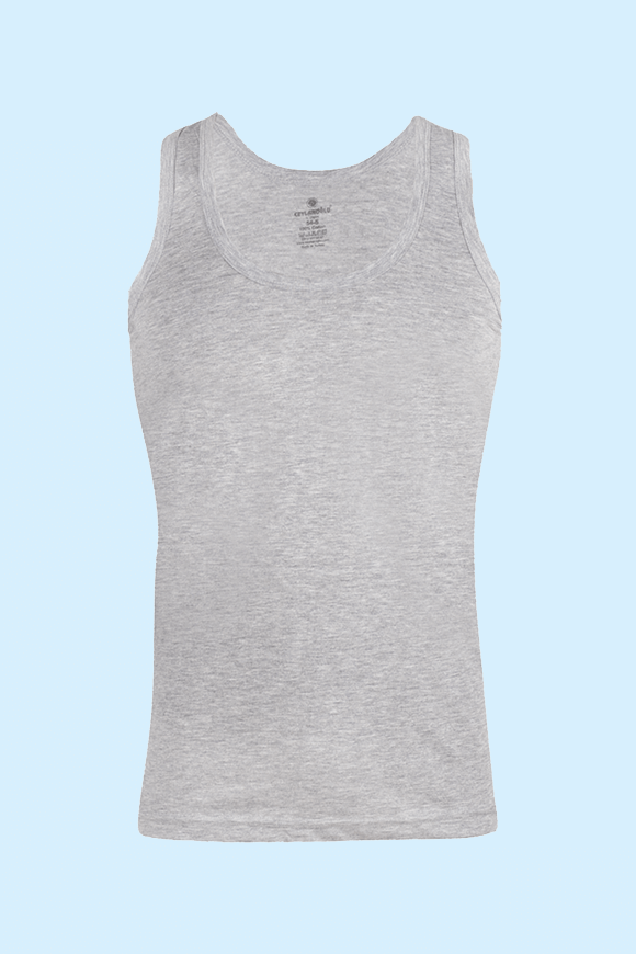 Ceylanoğlu 6'lı Paket Gri Erkek Atlet