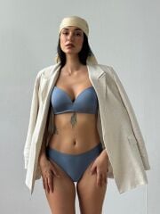 Cansoy Telsiz Desteksiz Petrol Sütyen Takımı